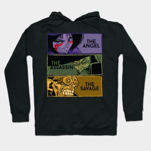 The angel, the assassin, the savage Hoodie